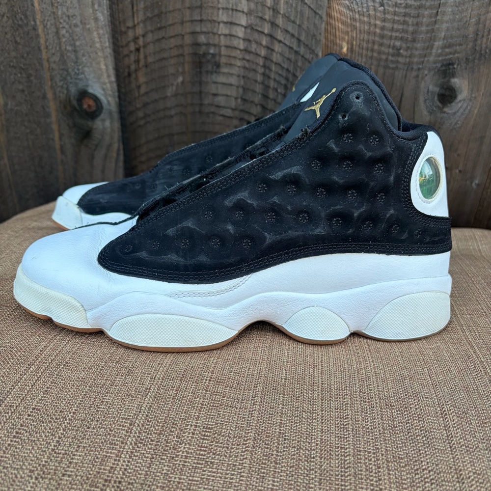 Air Jordan Kids Youth Boys Girls 7Y City of Flight Black White Sneaker Shoe - Picture 2 of 15